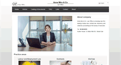 Desktop Screenshot of miro-law.com